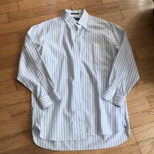 Men’s lands end button down Shirt 16 1/2–32